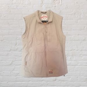 Y2K Icepeak Beige Vest (S/M) 🌼
